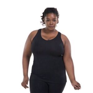 Lola Getts Active black tank top 2XL